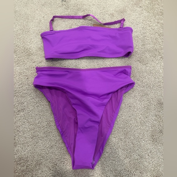 Skims Swim Bikini Set XS Violet NWT - Picture 1 of 4